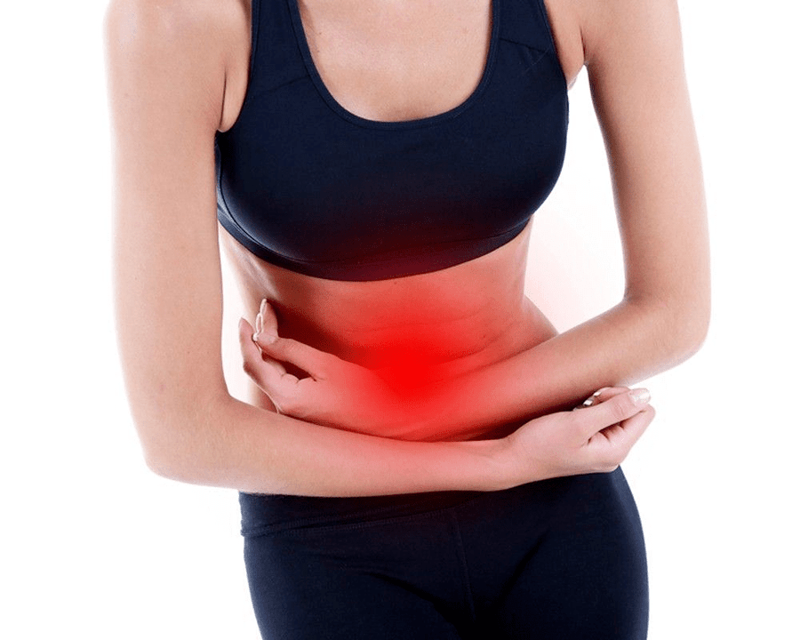 Symptoms of infection with parasites