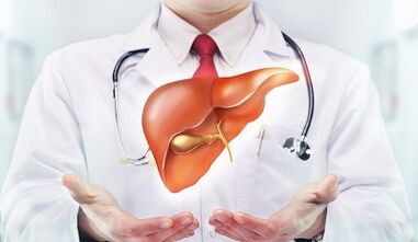 The types of parasites in the human liver